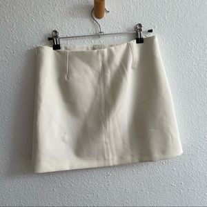 Zara Cream Mini Skirt